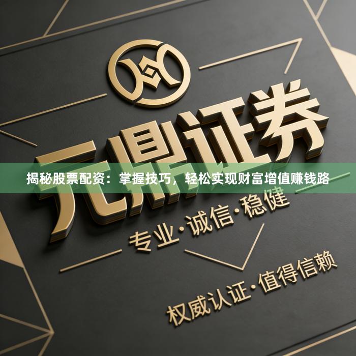 揭秘股票配资:掌握技巧,轻松实现财富增值赚钱路