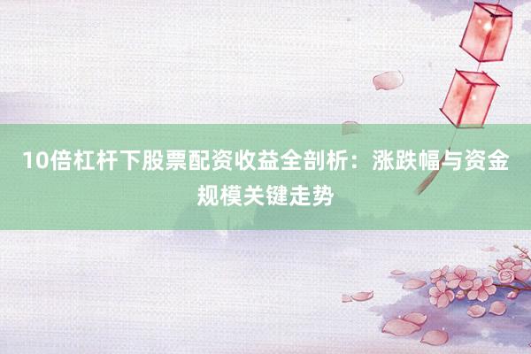 10倍杠杆下股票配资收益全剖析：涨跌幅与资金规模关键走势